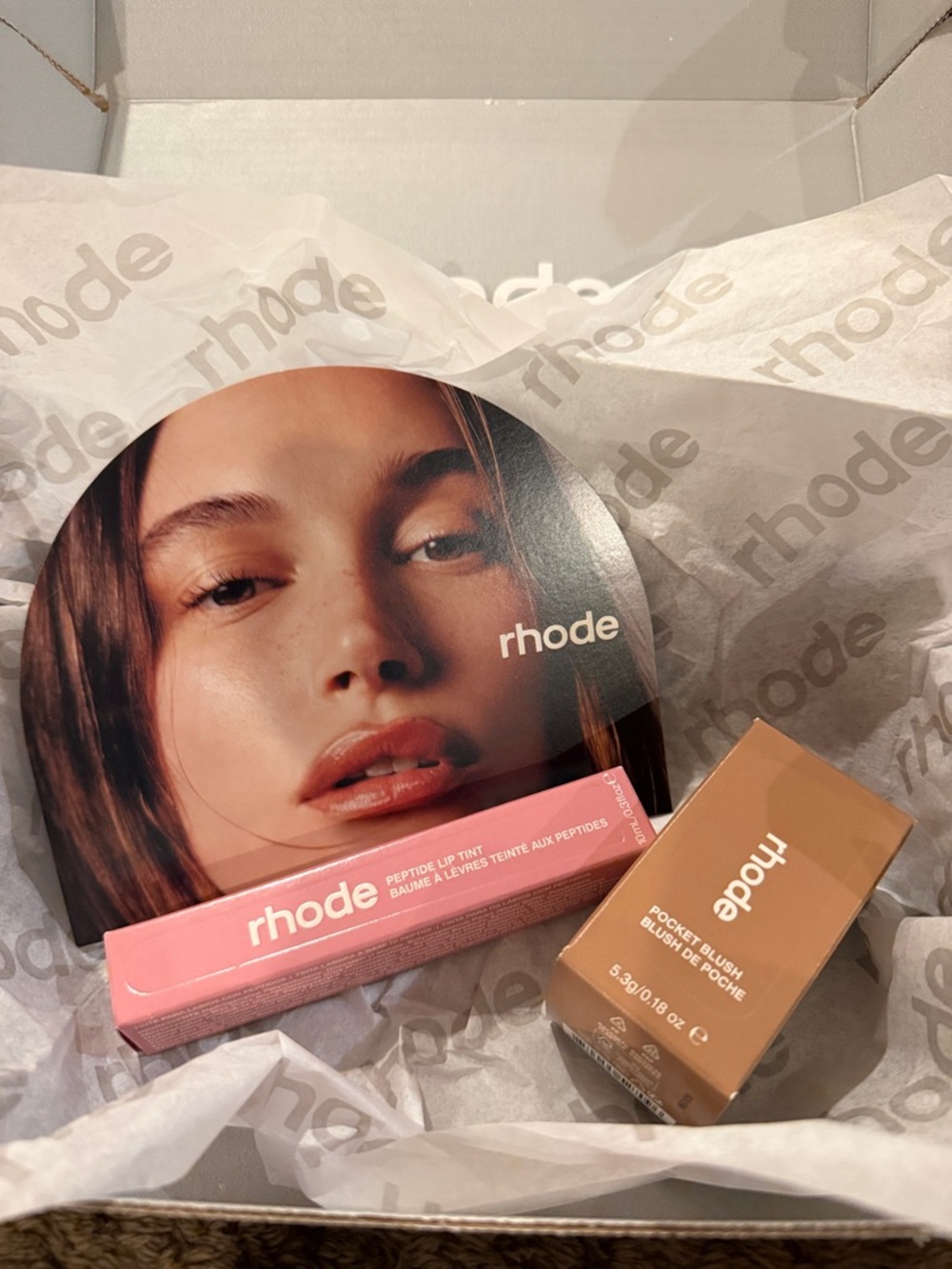 RHODE Lip Tint & Pocket Blush Duo - Pink & Tan